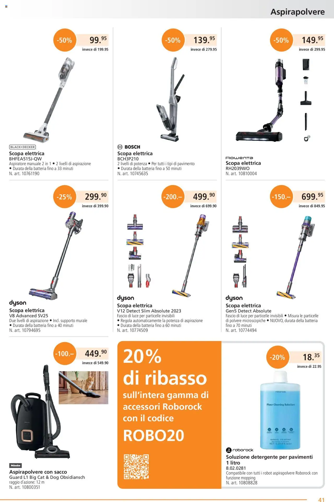 Fust Aktionen IT ab 28.07.2025 | Seite: 41 | Produkte: Miele, Bosch, Dyson