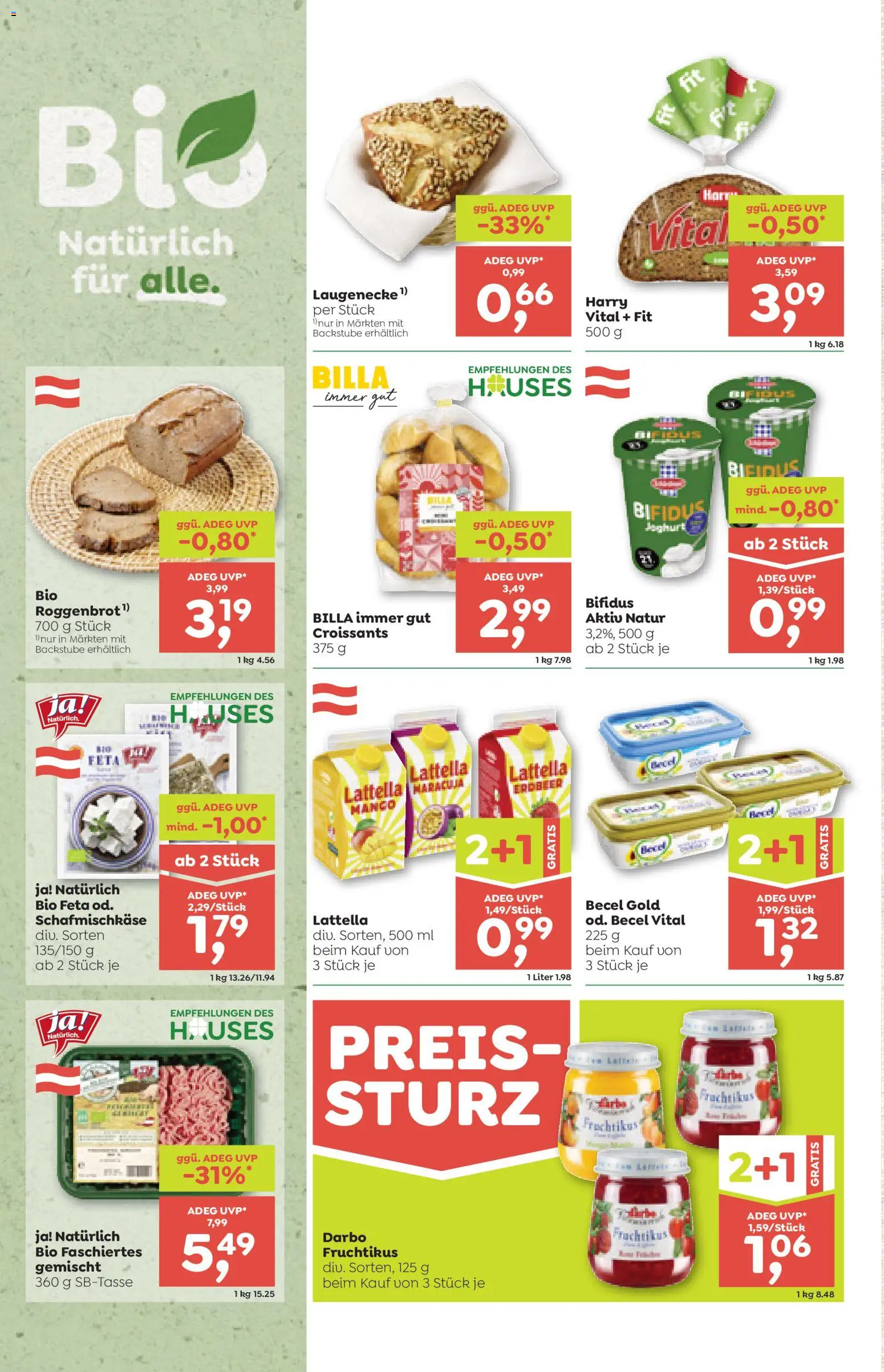 ADEG Flugblatt gültig ab 30.04.2026 | Seite: 2 | Produkte: Joghurt