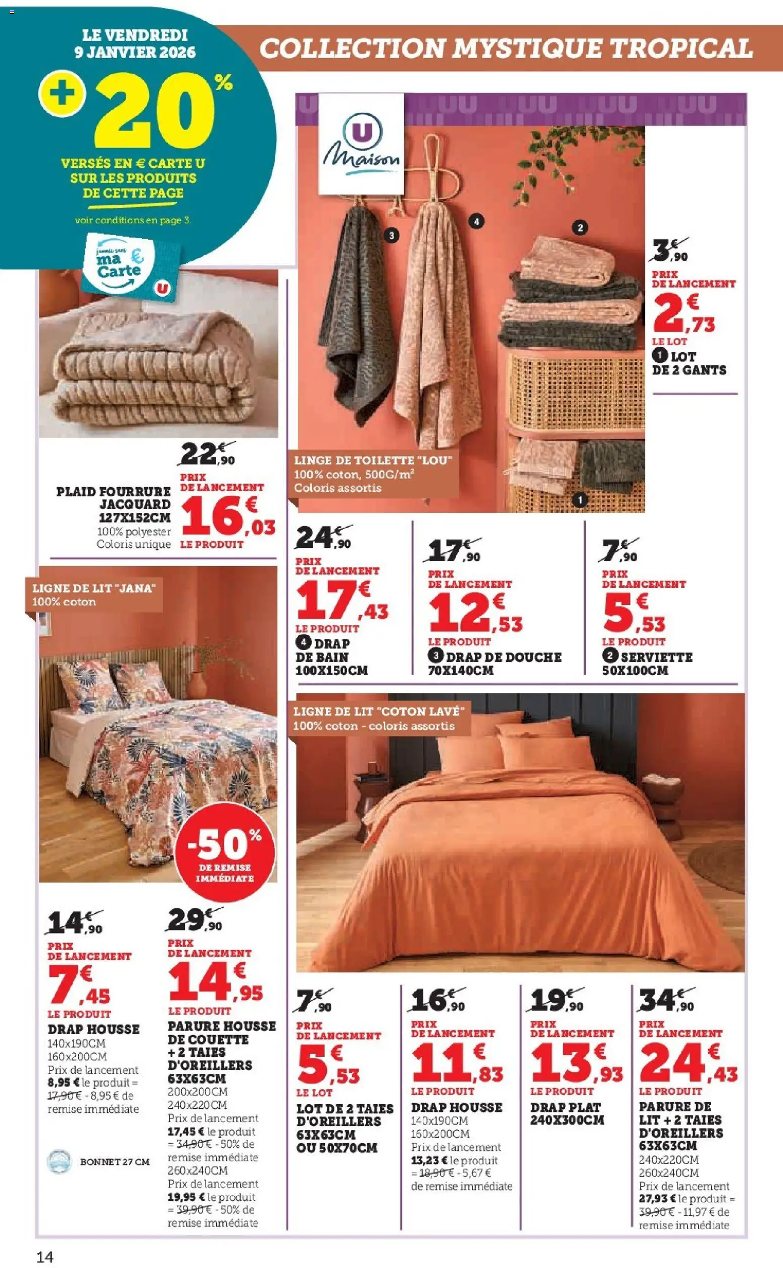 {H1} | Page: 14 | Produits: Bonnet, Coton, Douche, Gants