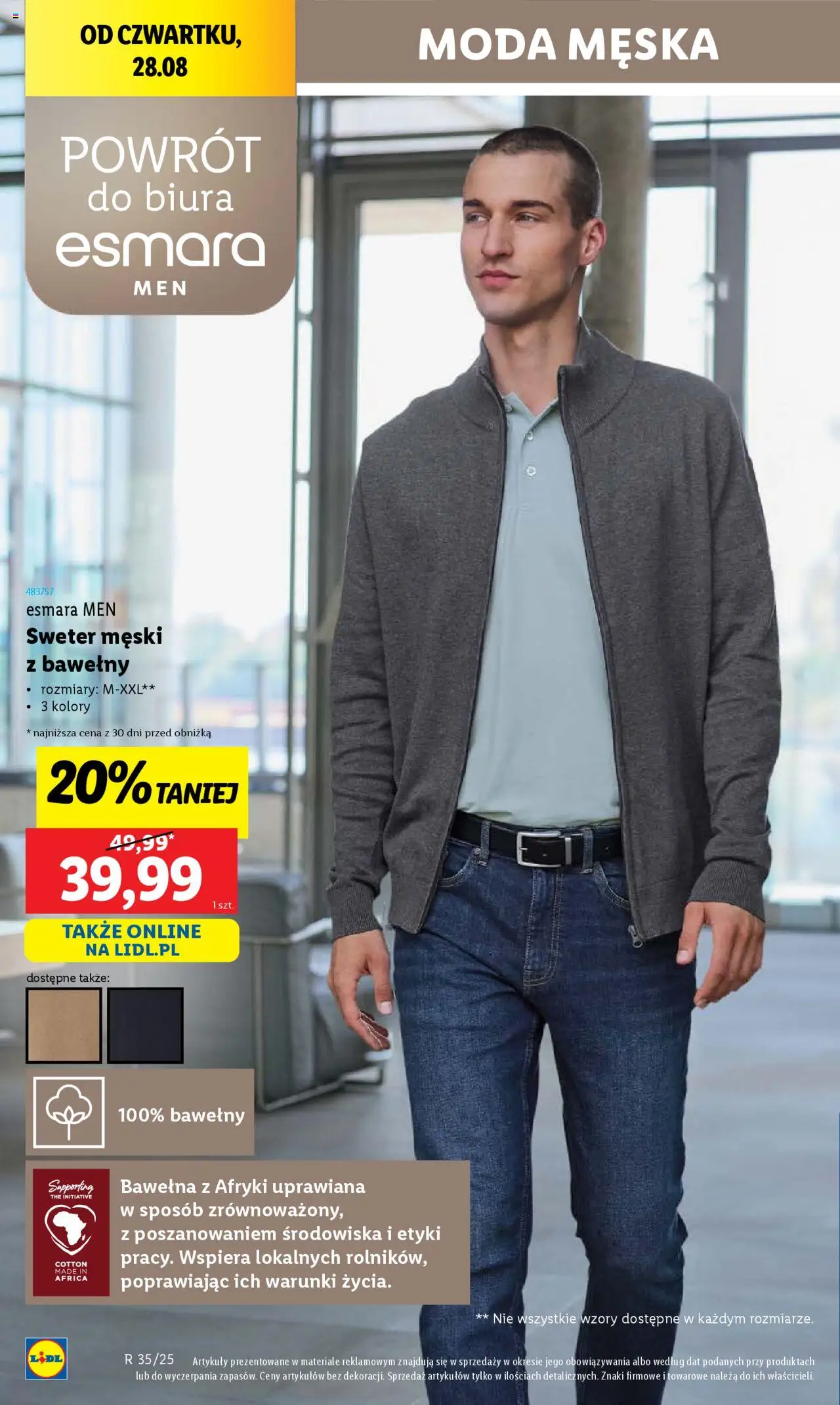 Lidl Gazetka od 21.08.2025 | Strona: 12 | Produkty: Sweter