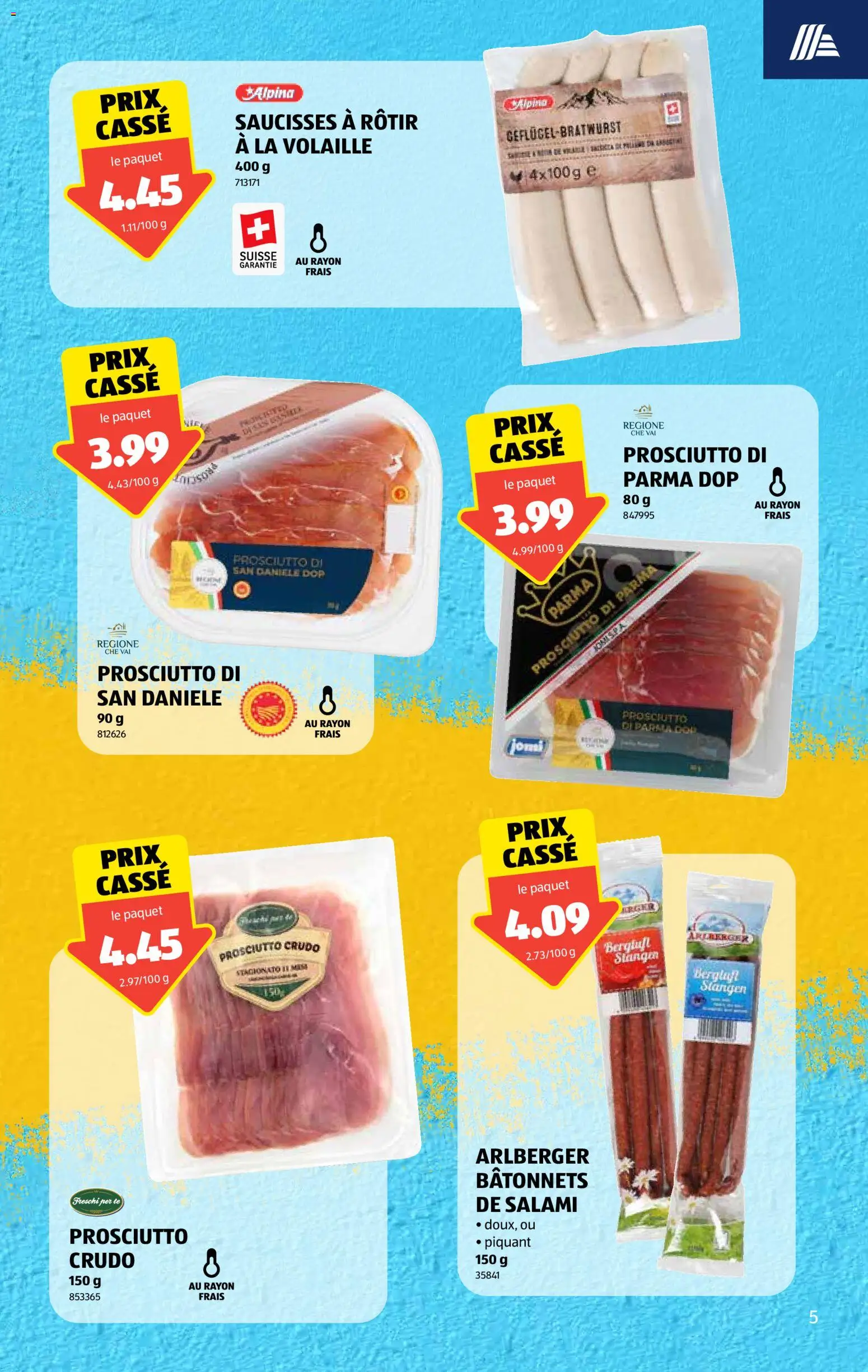 Aldi aktionen FR – gültig ab 16.04.2026 | Seite: 6 | Produkte: Salami