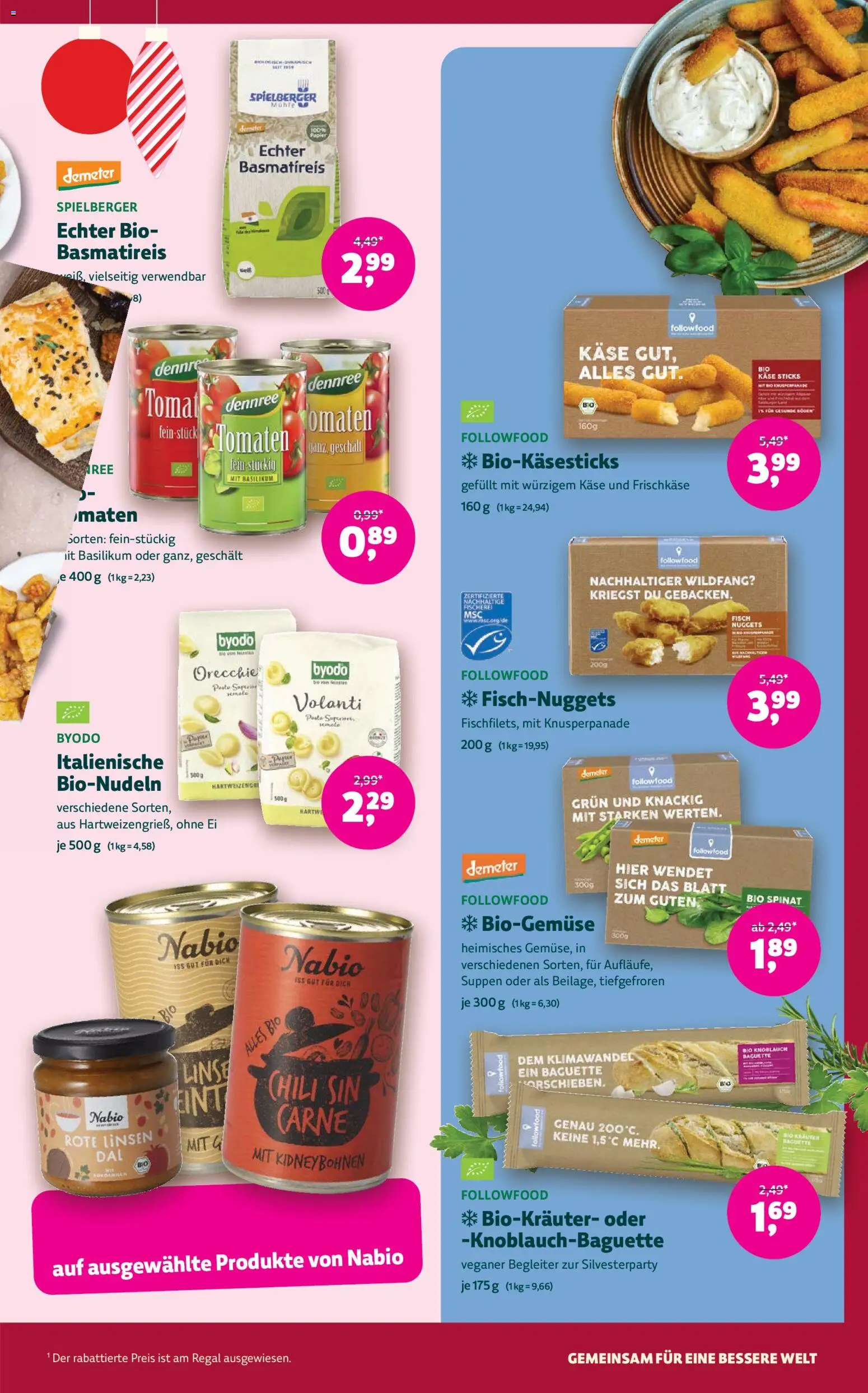 Denns BioMarkt Angebote gültig ab 17.12.2025 | Seite: 9 | Produkte: Knoblauch, Jääkaappipakastin, Käse, Fisch