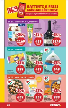 ZÖLDSÉGESKERT BROKKOLI, gyorsfagyasztott, 450 g - amely érvényes a következő dátumtól: 01.04.2026 | Oldal: 27