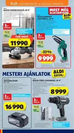 Aldi Black Friday - amely érvényes a következő dátumtól: 27.11.2025 | Oldal: 34
