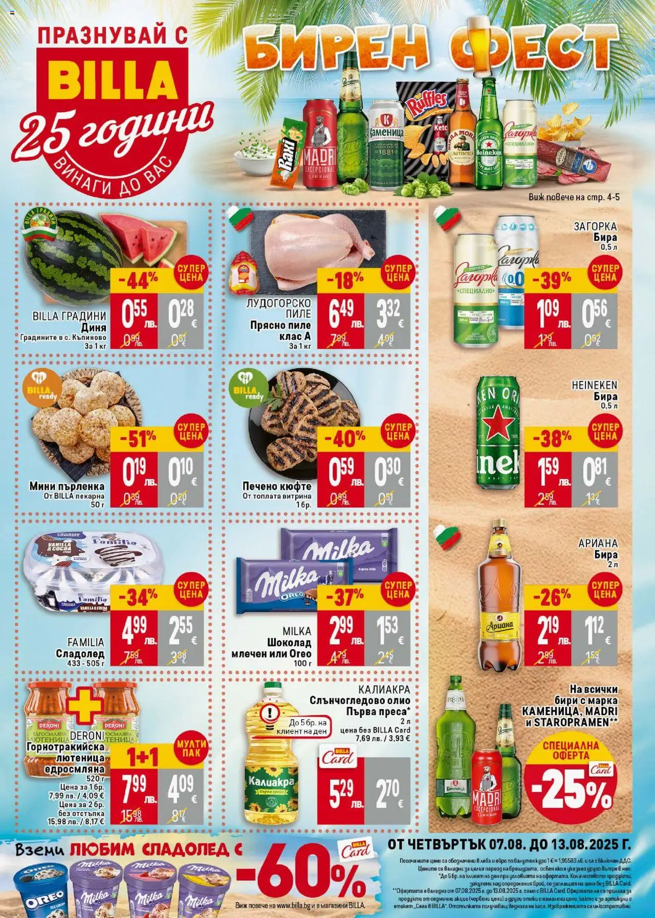  | Страница: 1 | Продукти: Пиле, Сладолед, Бира, Лютеница