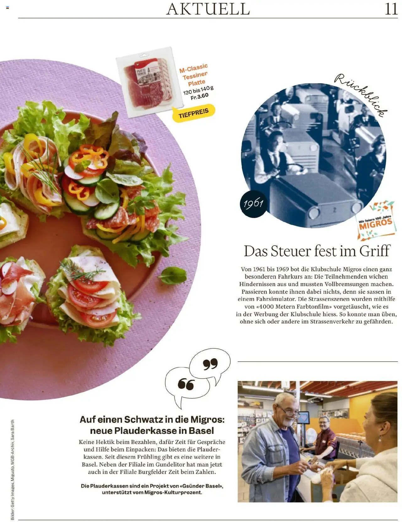 Migros Magazin ab 03.06.2025 | Seite: 11 | Produkte: Salami, Bilder