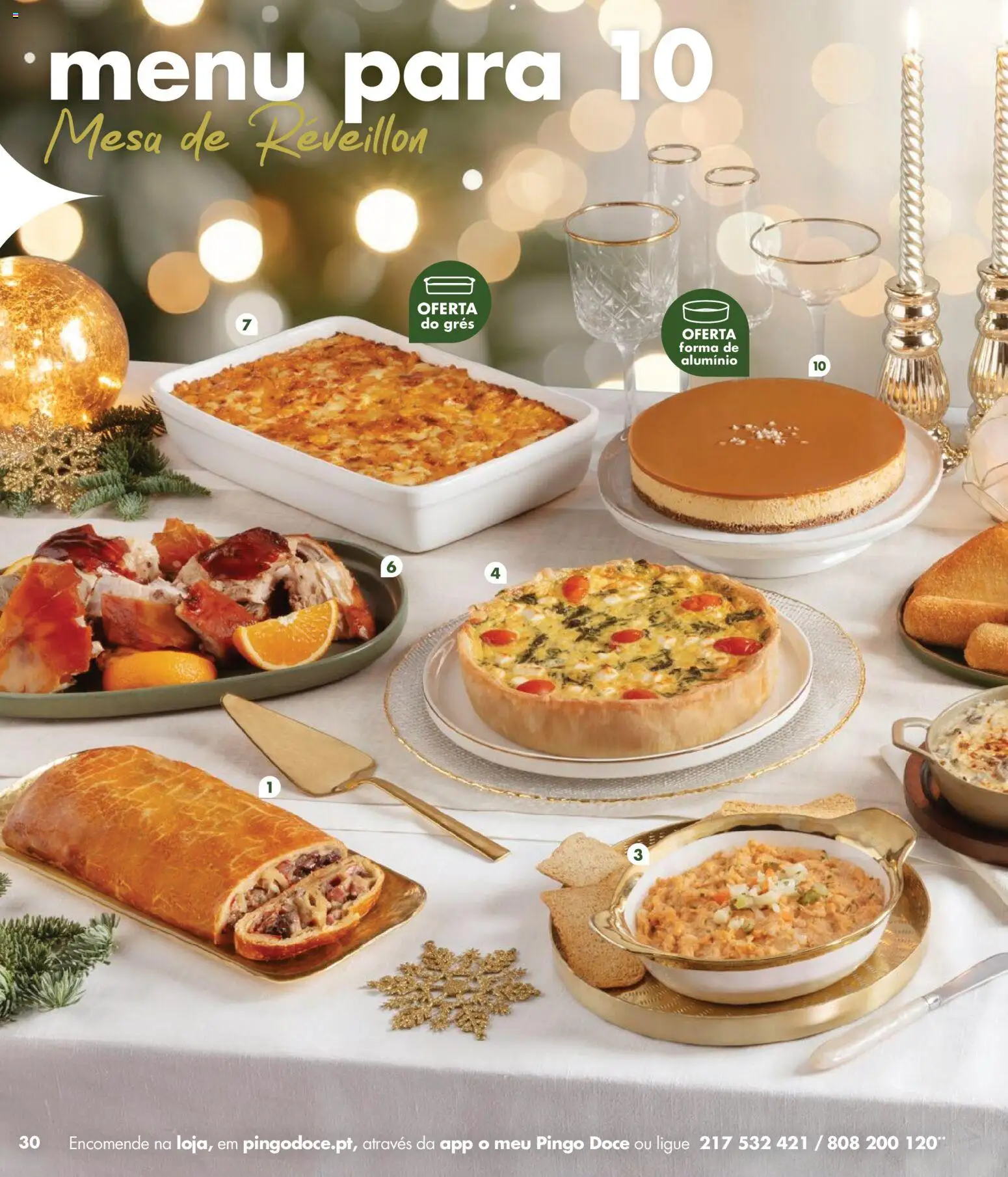 Pingo Doce Encomendas de Natal  │ válido de 19.11.2025 | Página: 30 | Produtos: Mesa