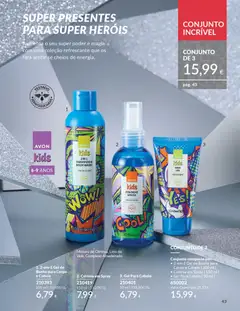 Pré-visualização Catálogo Avon Campanha 12 válido de 01.12.2025 | Página: 43