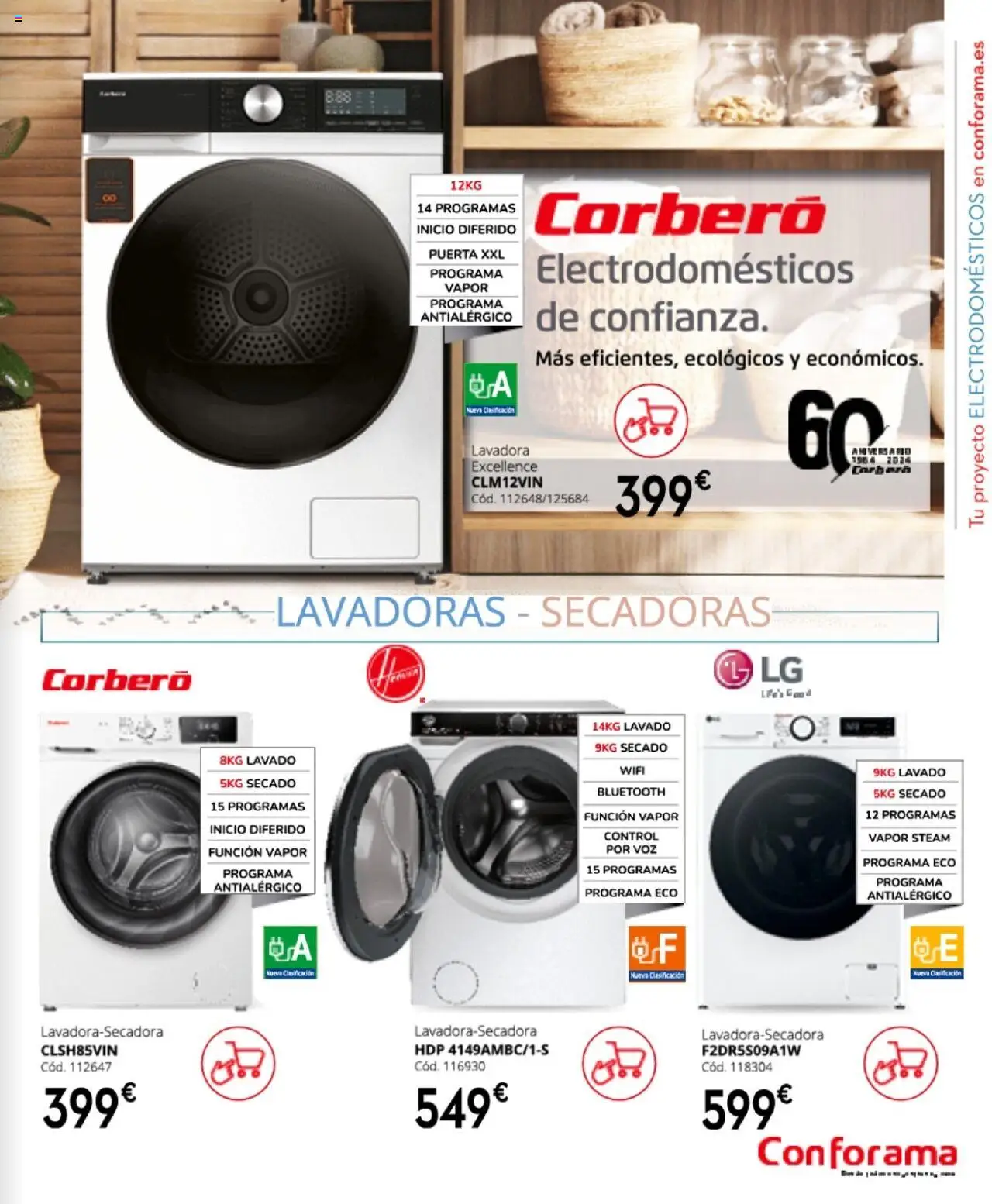 Conforama - Folleto │ válido desde el 27.03.2025 | Página: 95 | Productos: Lavadora
