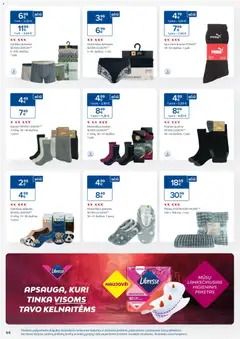 MAXIMA leidinys galioja nuo 18.11.2025 | Puslapis: 44 | Prekių: Kelnaitės, Kojinės, Pledas