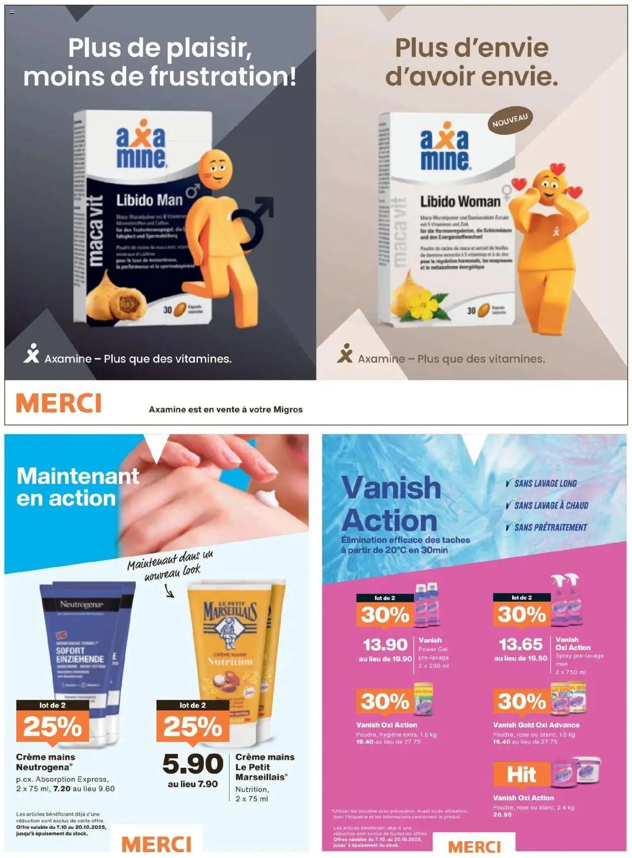 Migros Magazin FR – gültig ab 06.10.2025 | Seite: 34 | Produkte: Creme