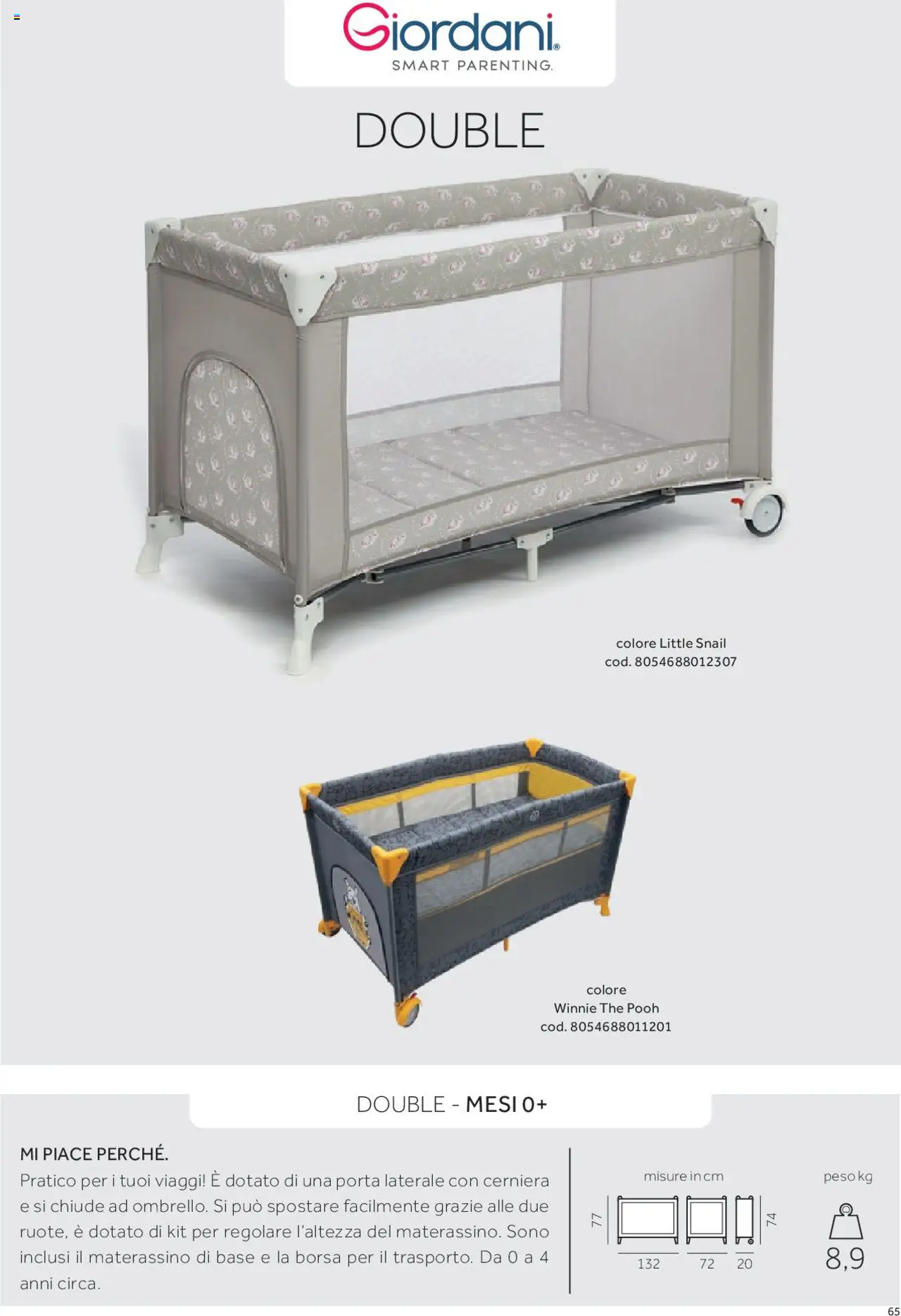 Volantino Prenatal del 01.01.2025 | Pagina: 58 | Prodotti: The, Borsa