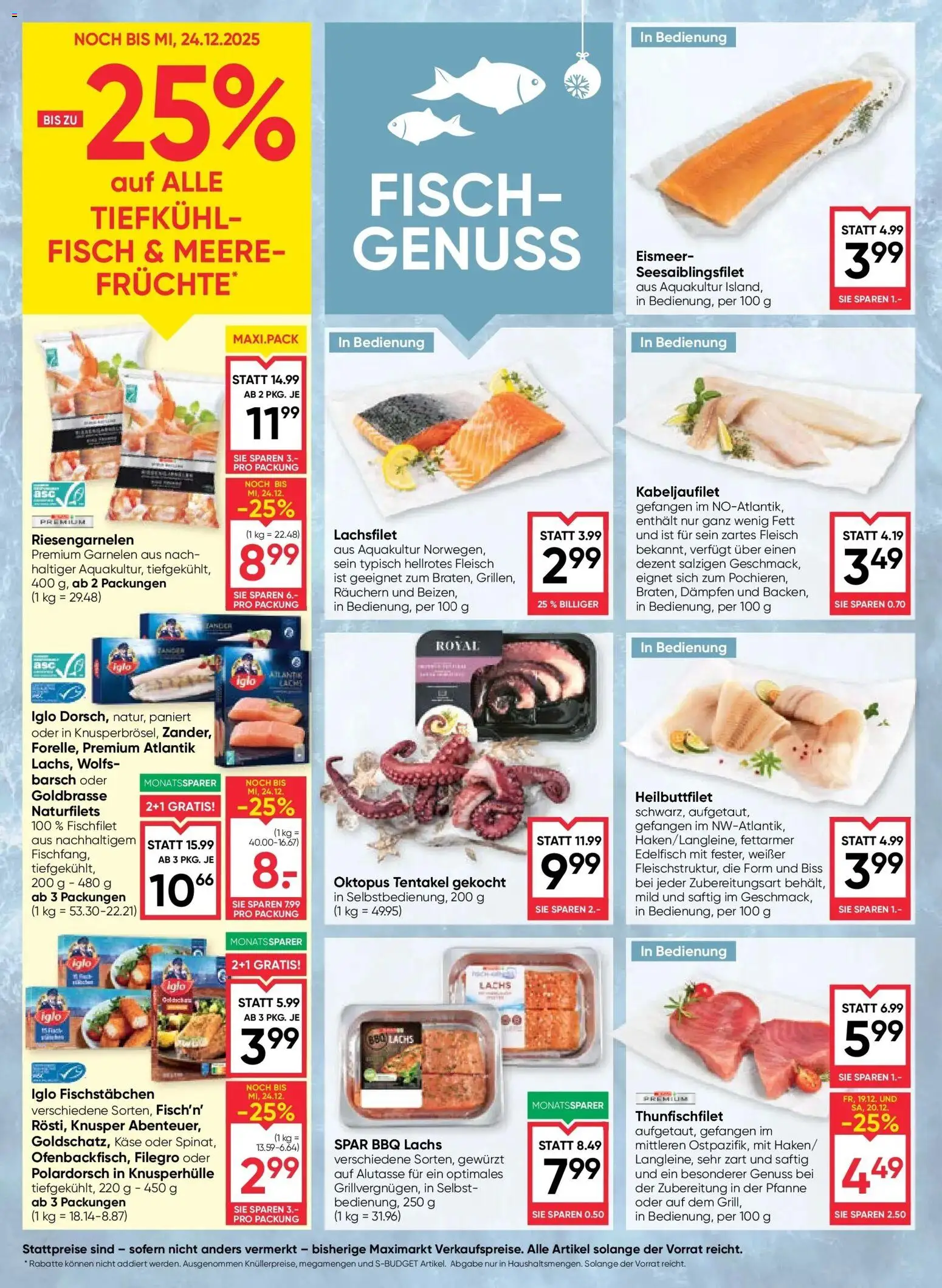 Maximarkt Haid, Linz gültig ab 18.12.2025 | Seite: 10 | Produkte: Käse, Fisch