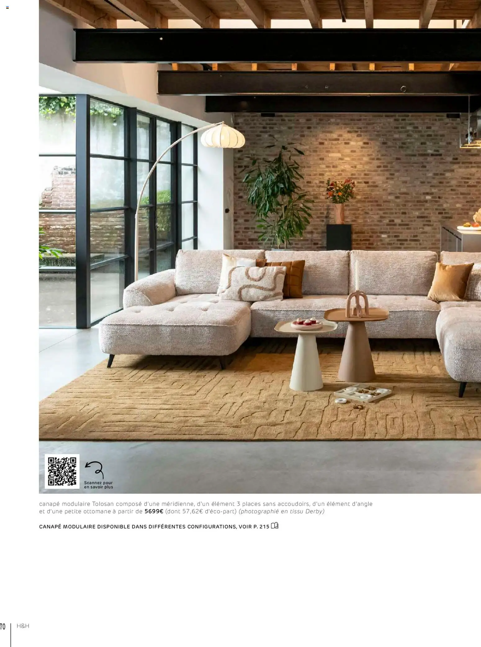 {H1} | Page: 70 | Produits: Canapé