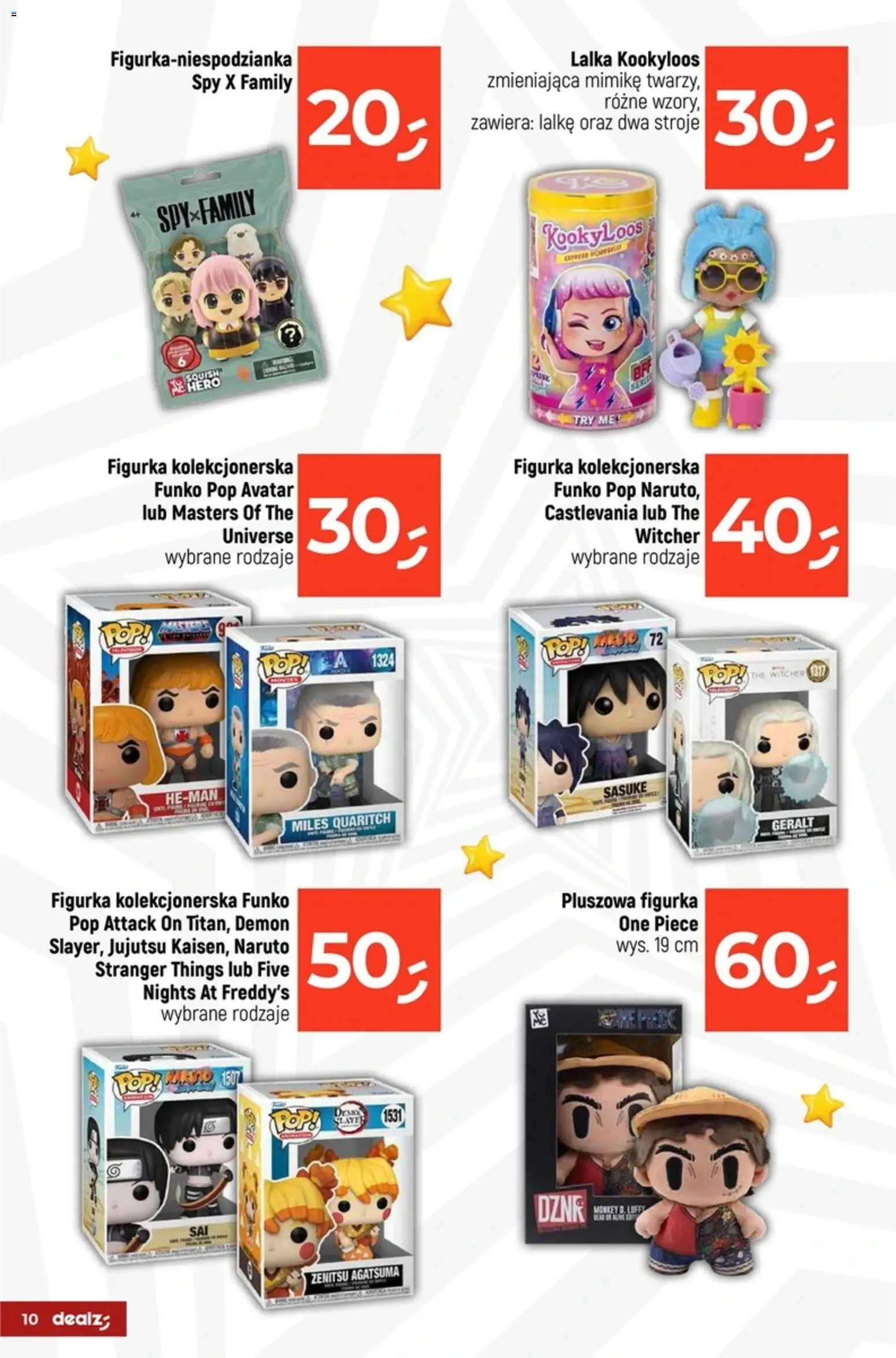 Dealz Gazetka - Zabawkowe super gwiazdy od 03.11.2025 | Strona: 10 | Produkty: Lalka