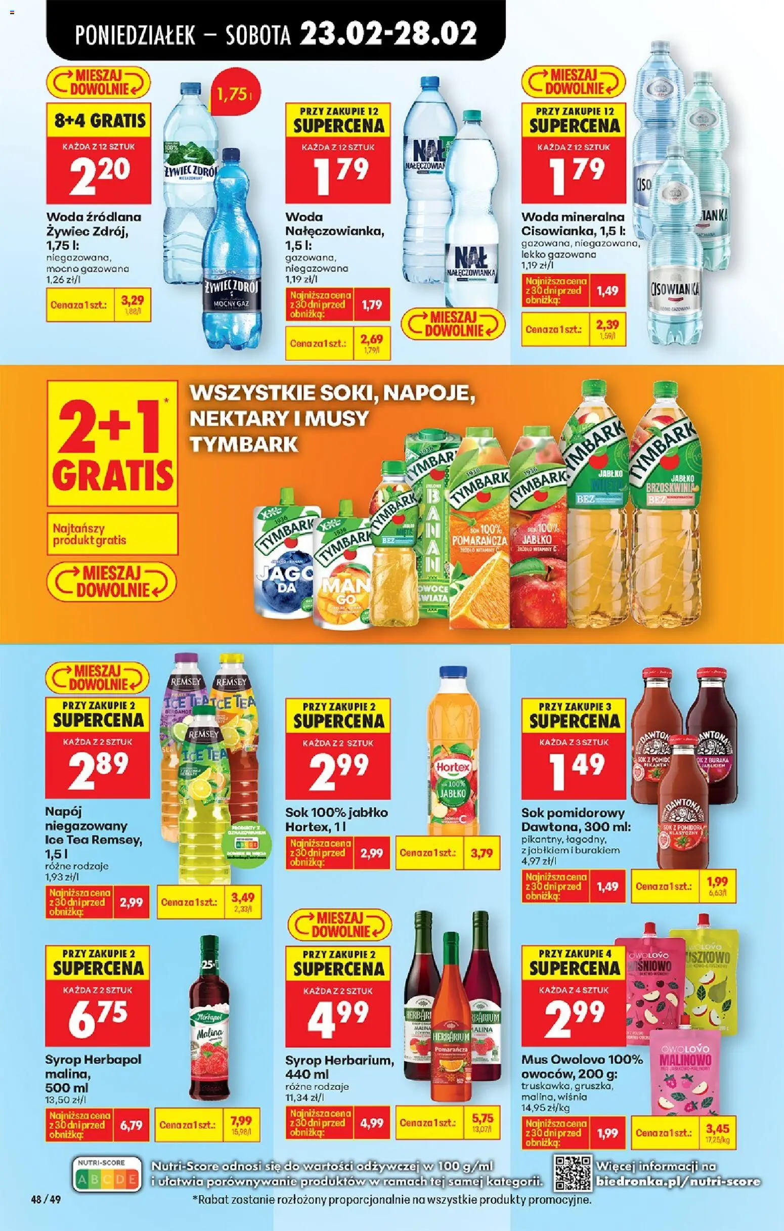 Biedronka Polsko leták od 23.02.2026 | Strana: 60 | Produkty: Ice tea, Malibu