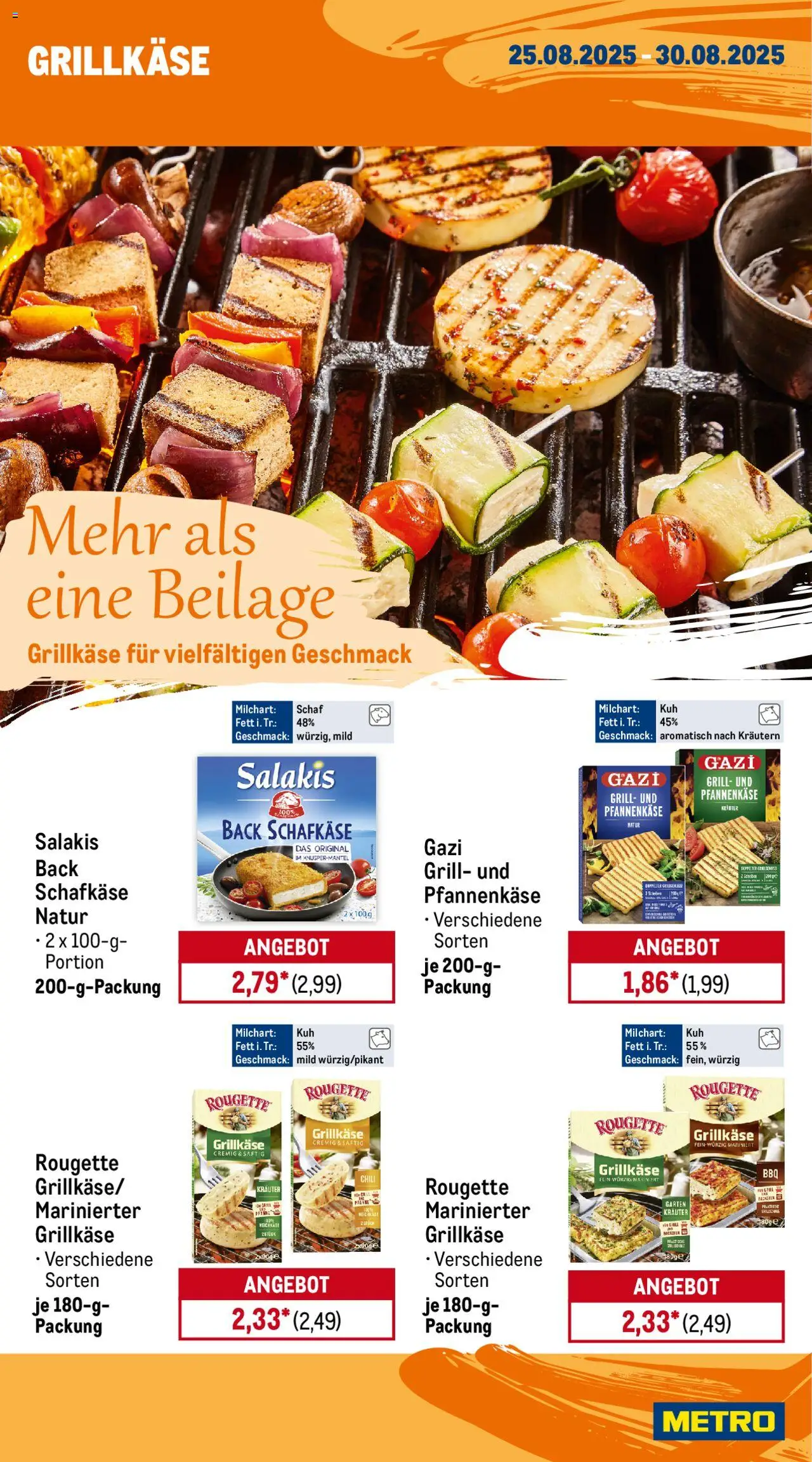 Metro Prospekt 	 - gültig ab dem 25.08.2025 | Seite: 11 | Produkte: Grill, Salakis, Chili