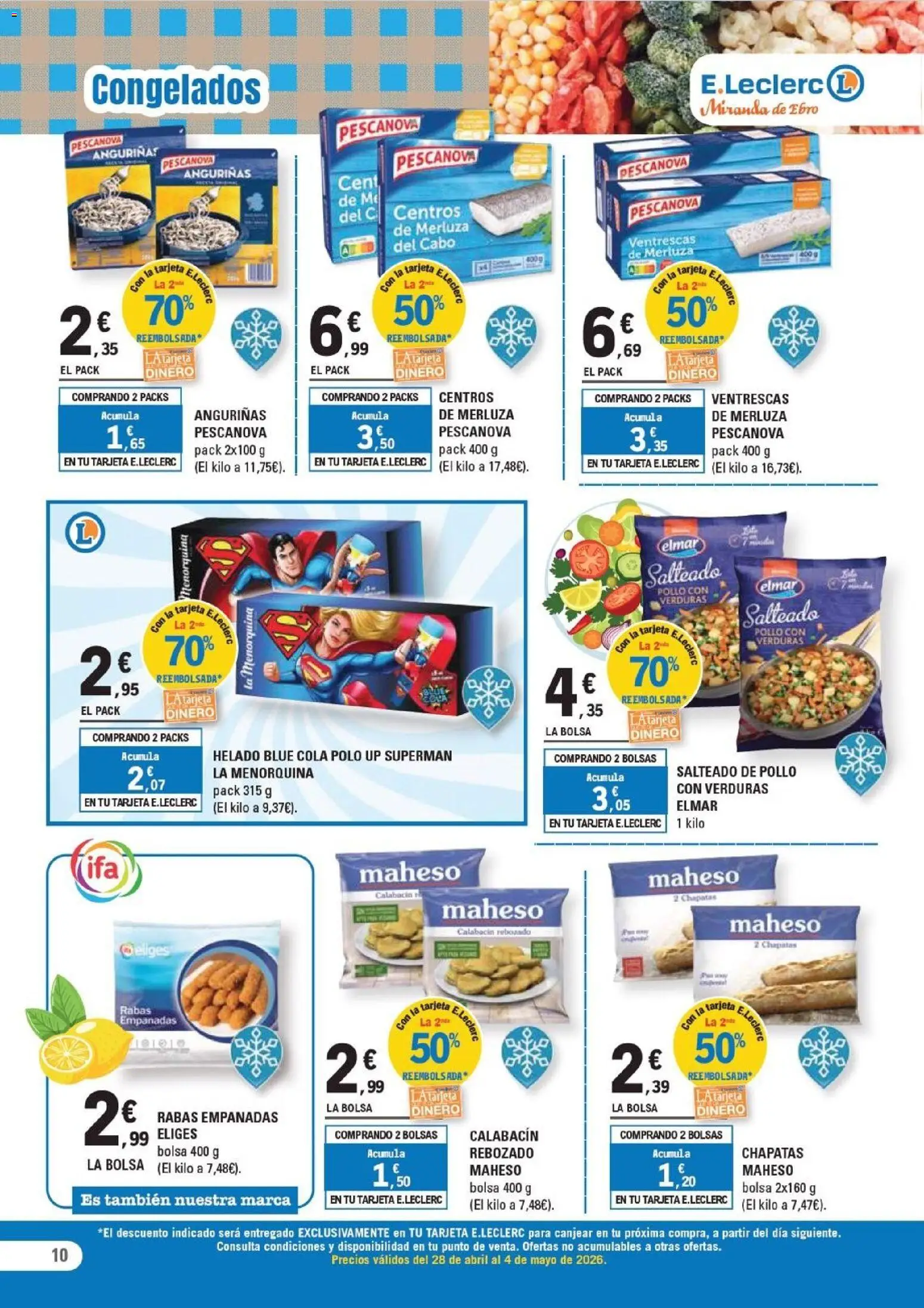 E.Leclerc Miranda de Ebro │ válido desde el 28.04.2026 | Página: 10