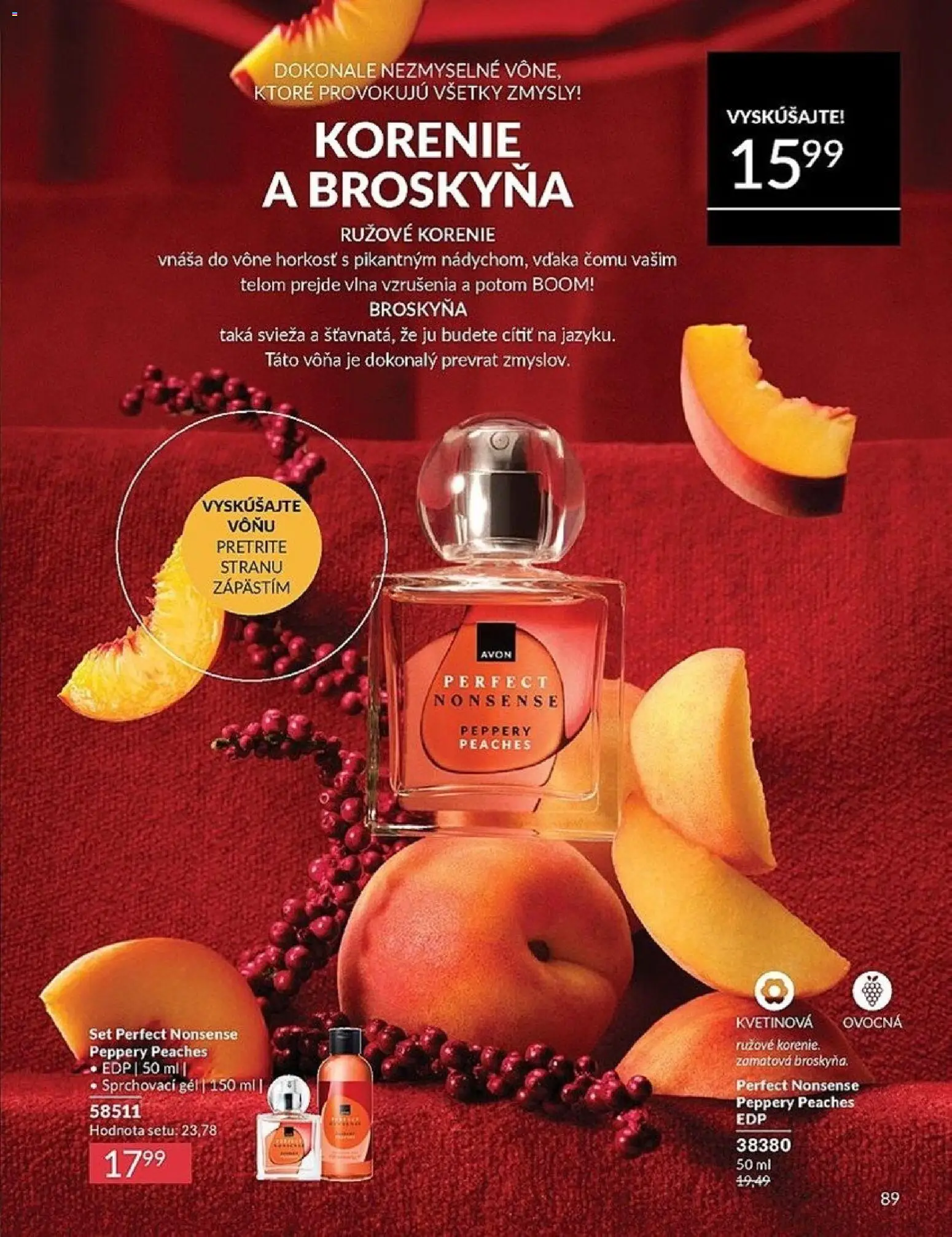 Nové Avon akcie – leták je platný od 01.02.2026 | Strana: 89 | Produkty: Korenie