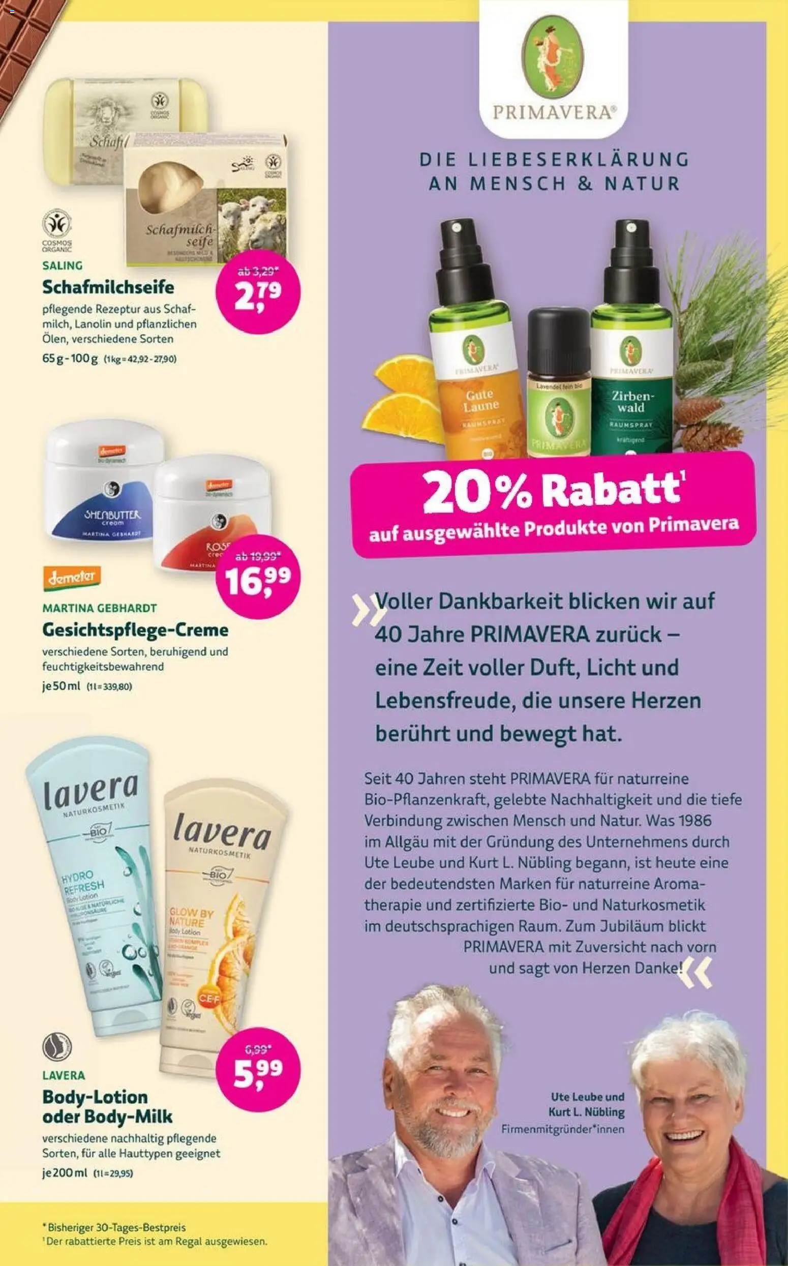 Denns BioMarkt Angebote – gültig ab 25.03.2026 | Seite: 17 | Produkte: Regal, Seife, Body Lotion, Lavendel