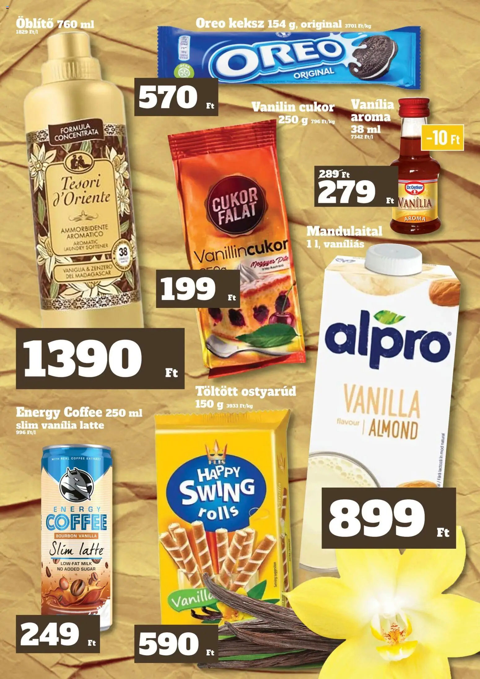 Family Diszkont akciós ujság - amely érvényes a következő dátumtól: 13.11.2025 | Oldal: 10 | Termékek: Alpro, Öblítő, Keksz, Cukor