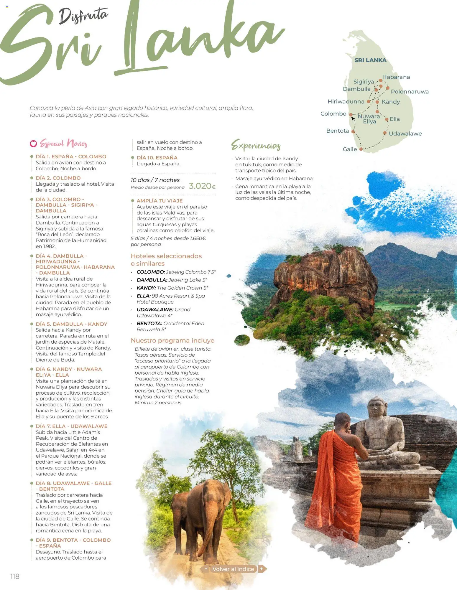 Viajes El Corte Inglés - Catálogo Tourmundial Premium │ válido desde el 01.01.2026 | Página: 120 | Productos: Té, Βραχιόλι