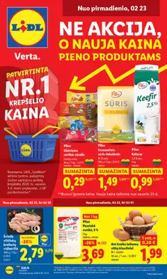 LIDL leidinys galioja nuo 23.02.2026