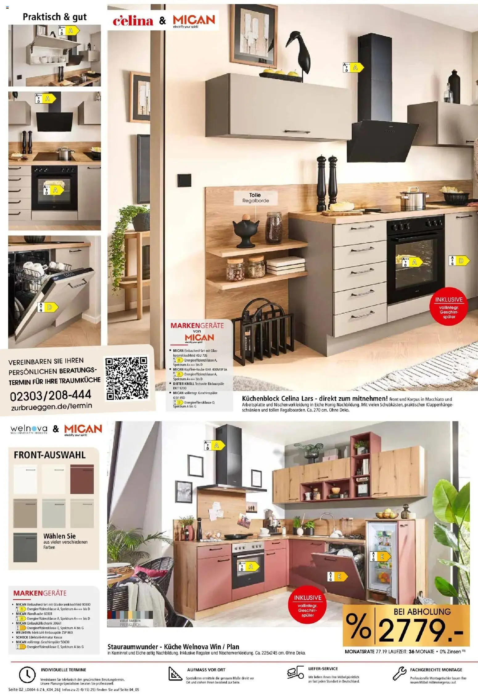 Zurbrüggen - Zurbrüggen: Küchen für ihr Zuhause – gültig ab 03.04.2026 | Seite: 2 | Produkte: Geschirrspüler, Küchenblock, Küche