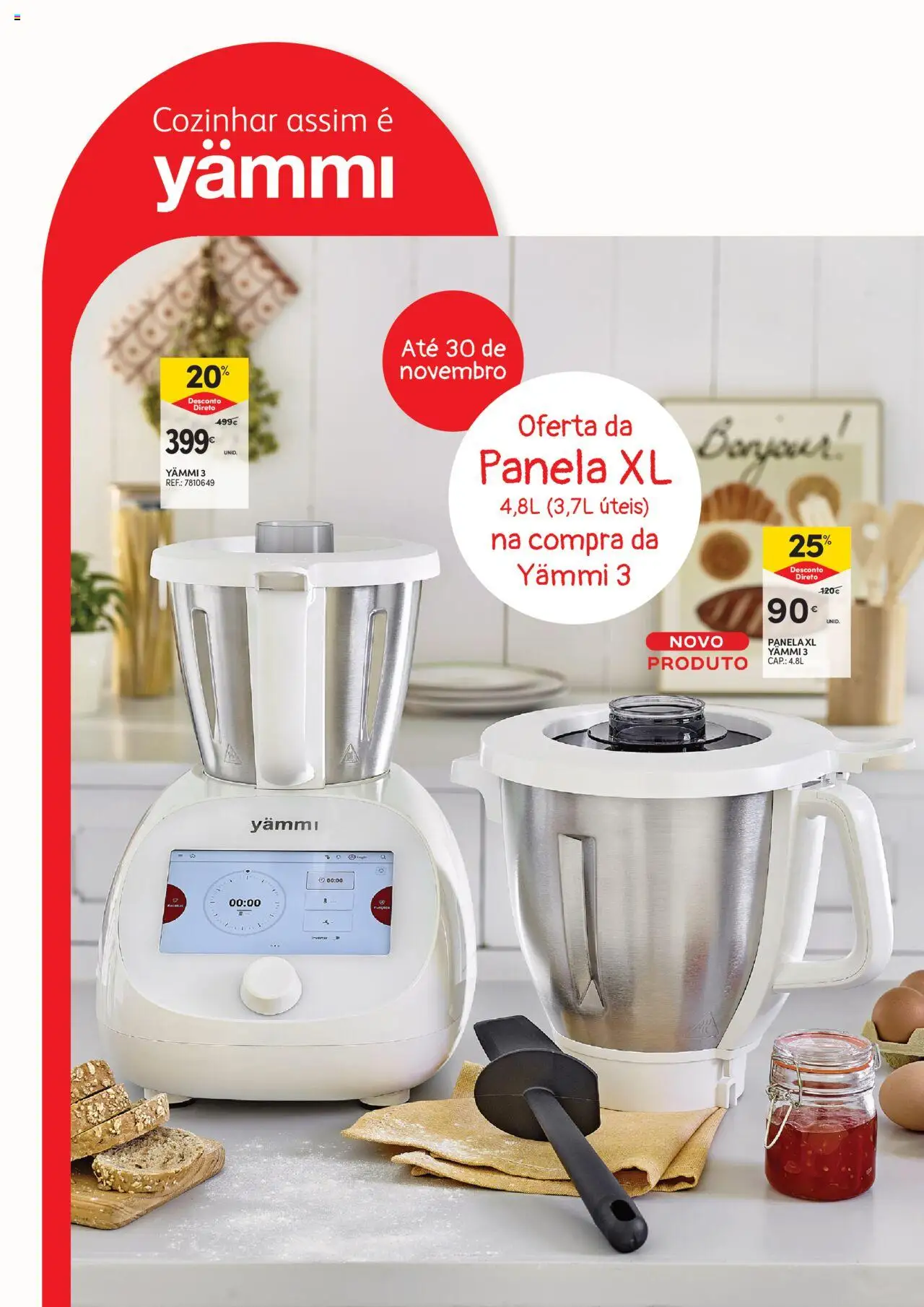 Continente - Casa Outono: A Vida passa a comer, no conforto de casa │ válido de 14.10.2025 | Página: 4 | Produtos: Panela