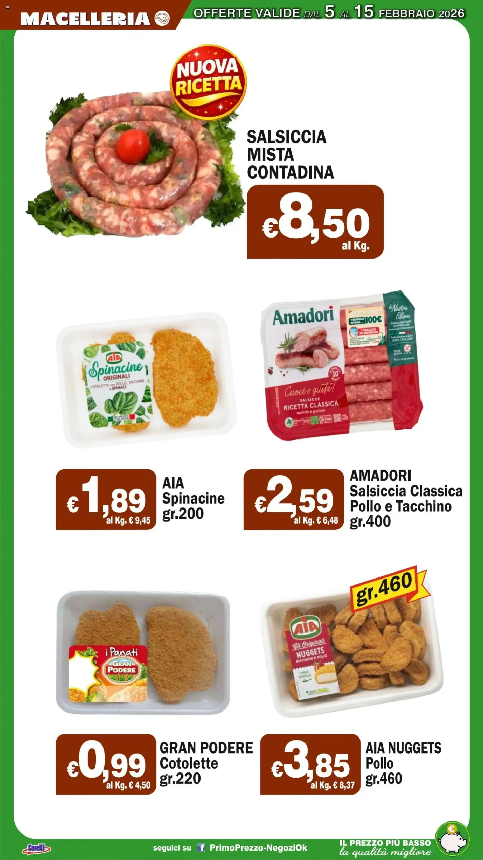 Volantino Primo Prezzo del 05.02.2026 | Pagina: 33