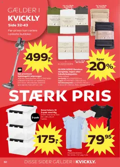Kvickly Tilbudsavis gyldig fra 30.05.2025 | Side: 32 | Produkter: Sengesæt, Støvsuger