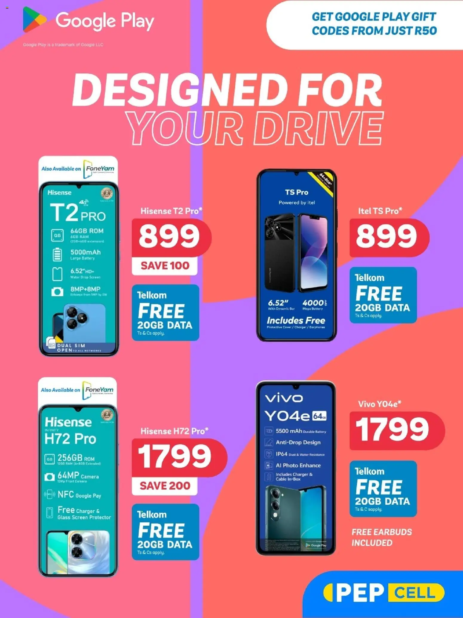 New PEP Stores catalogue – valid from 03.12.2025 | Page: 7 | Products: Data, Cable, Charger, Water