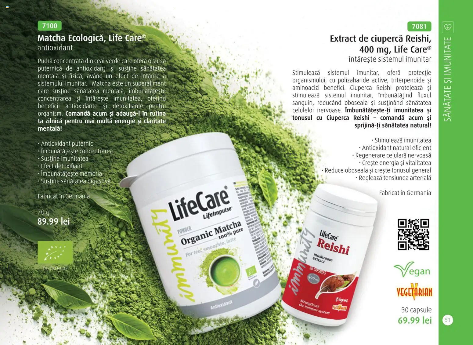 Noul catalog Life Care – valabil de la 01.04.2026 | Pagină: 53 | Produse: Pudră, Ceai