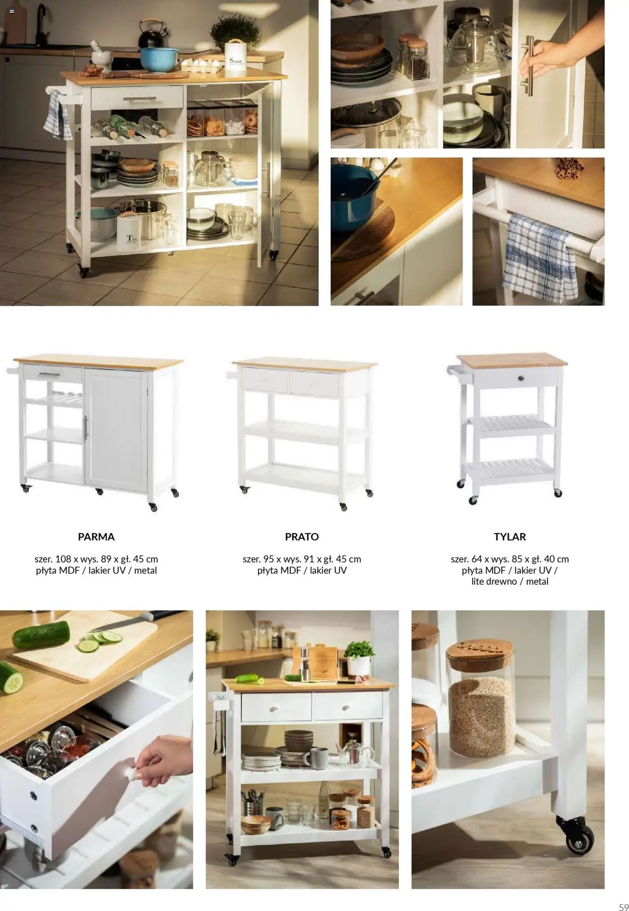 Salony Agata Gazetka - Kuchnie Qubik od 21.03.2025 | Strona: 59