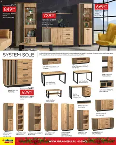 Pogląd oferty "Abra meble Gazetka" - ważna od 03.12.2025 | Strona: 8 | Produkty: szafka RTV, Szafa Narożna, Witryna, Regał