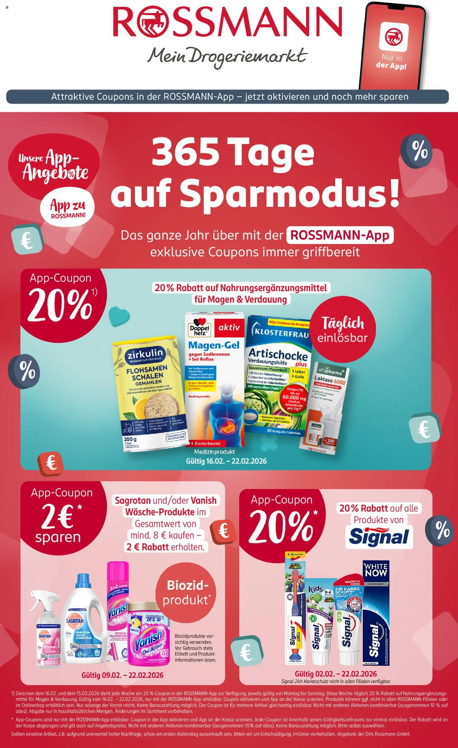 Rossmann App-Angebote – gültig ab 02.02.2026 | Seite: 1 | Produkte: Teppich