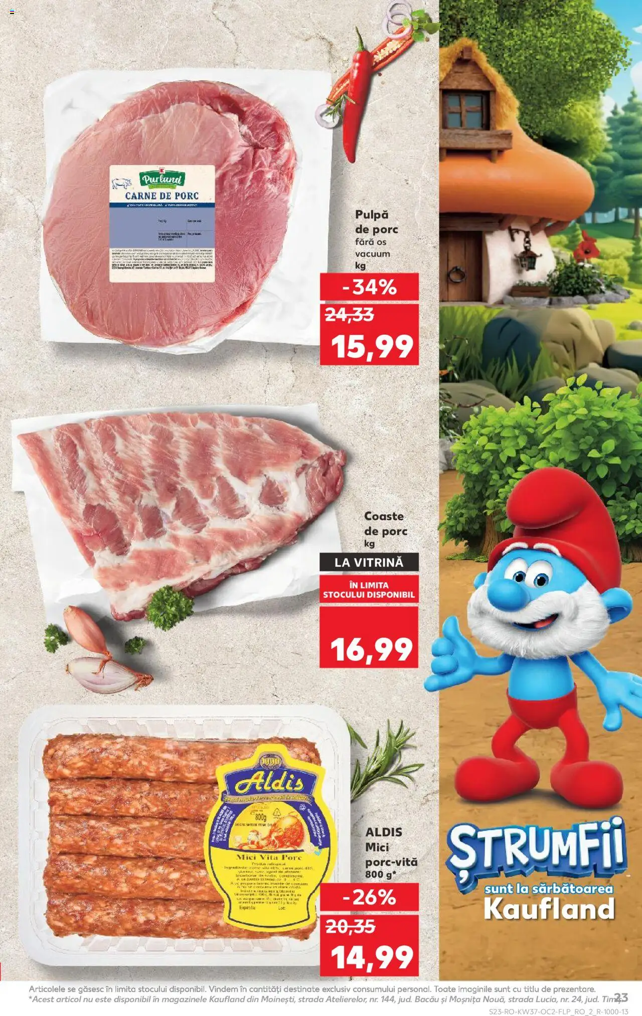 Kaufland RO akciós ujság - amely érvényes a következő dátumtól: 10.09.2025 | Oldal: 23