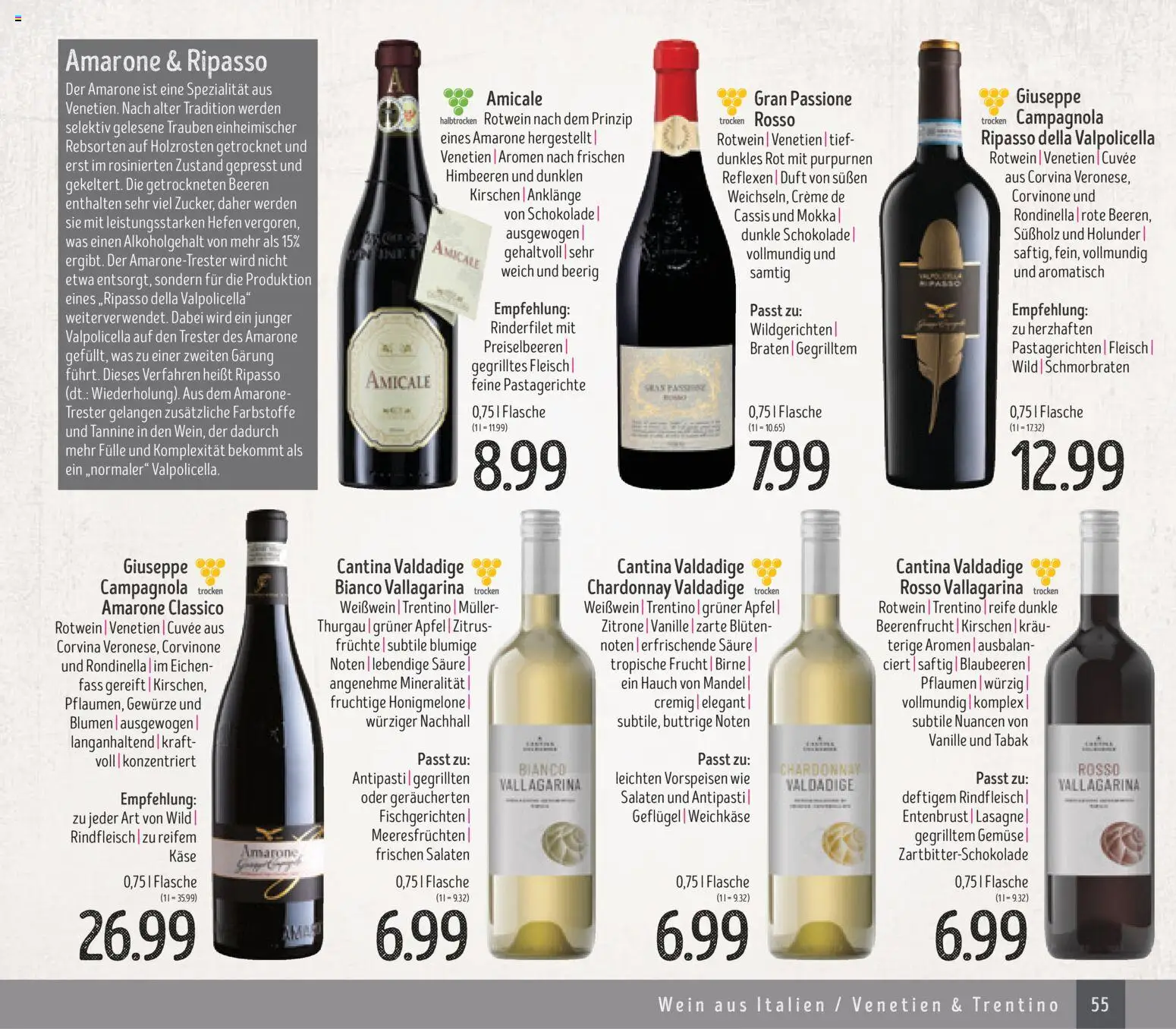 Edeka Struve Wein– und Spirituosen – gültig ab 14.11.2025 | Seite: 55 | Produkte: Pflaumen, Dunkle schokolade, Creme, Wein