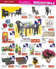 Anteprima del volantino Mercatò volantino Big valido a partire dal 23.03.2026 | Pagina: 30 | Prodotti: Spugna, Tavolino, Set da giardino, Sedia