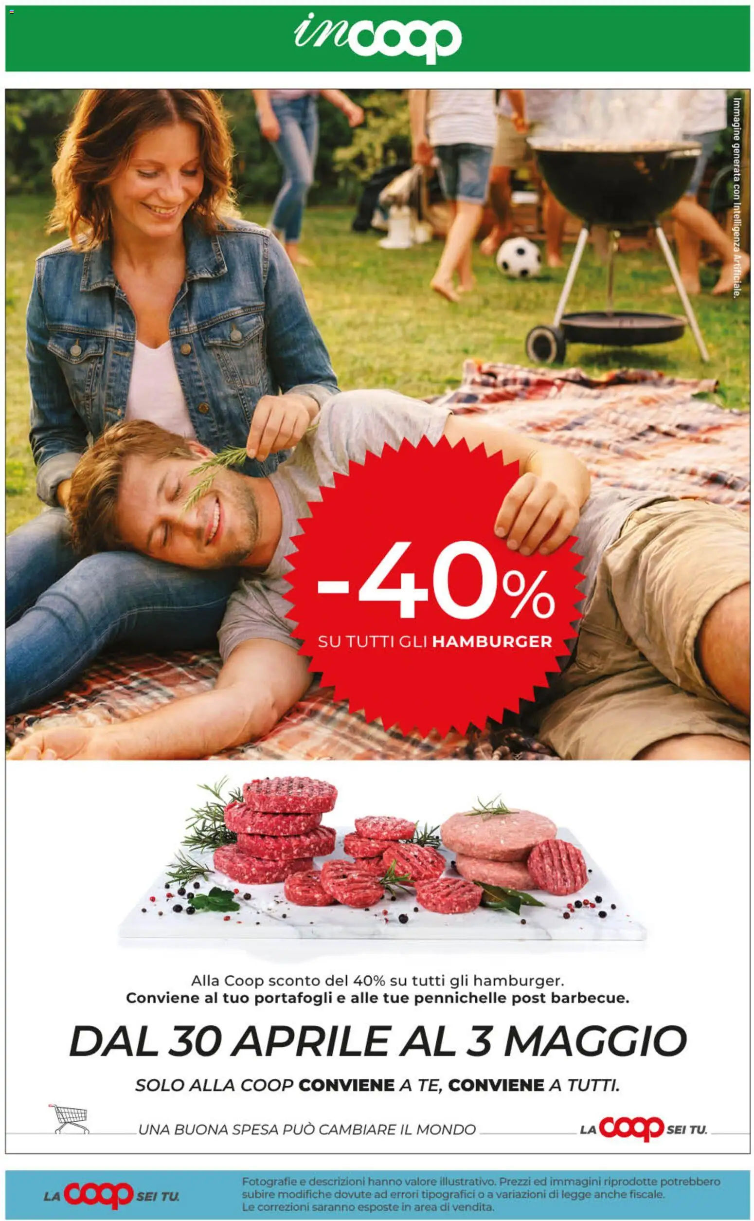 Volantino COOP del 28.04.2026 | Pagina: 24 | Prodotti: Hamburger