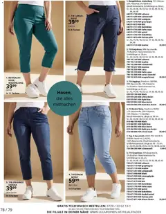 Ulla Popken akciós újság - amely érvényes a következő dátumtól: 01.04.2026 | Oldal: 78