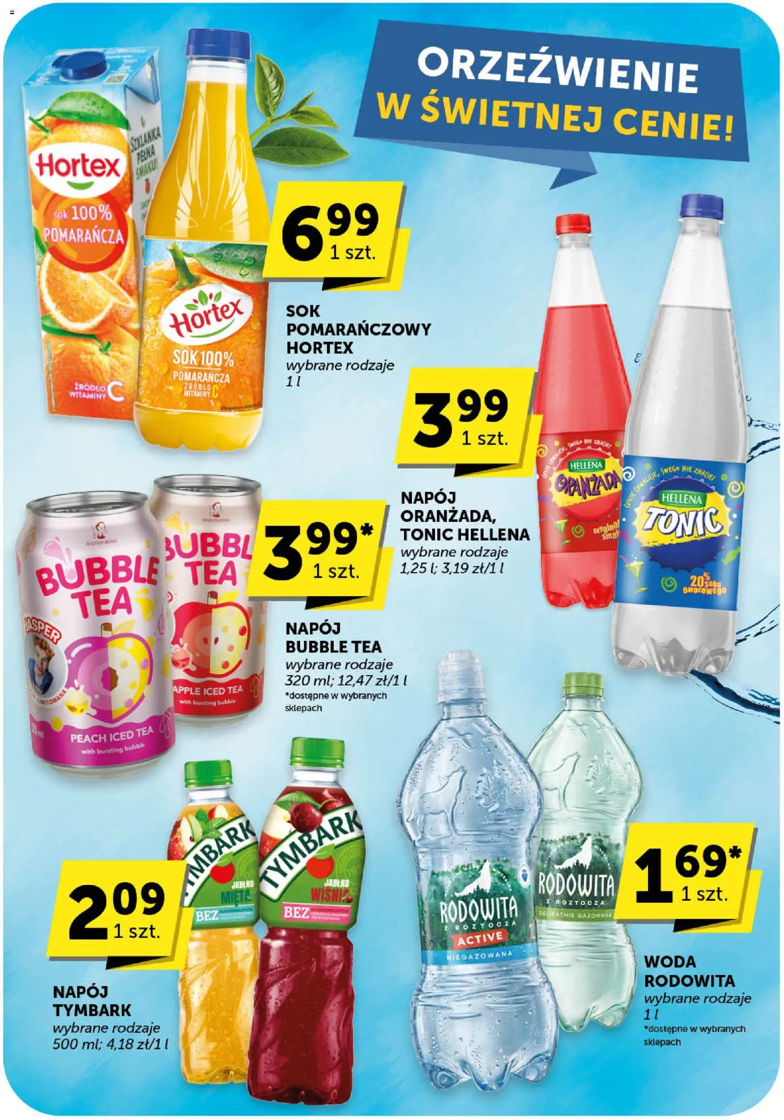 Euro Sklep Gazetka - Market od 30.10.2025 | Strona: 33 | Produkty: Sok, Woda