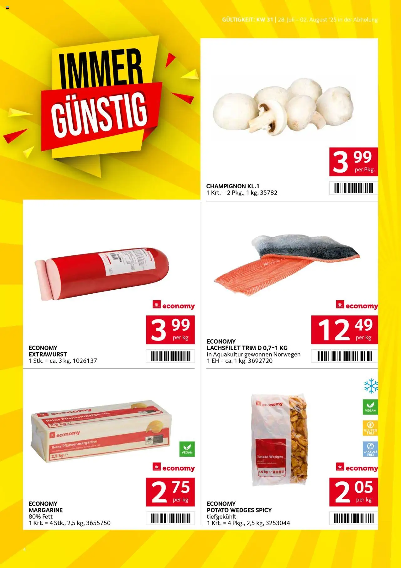 Transgourmet Flugblatt gültig ab 27.07.2025 | Seite: 4