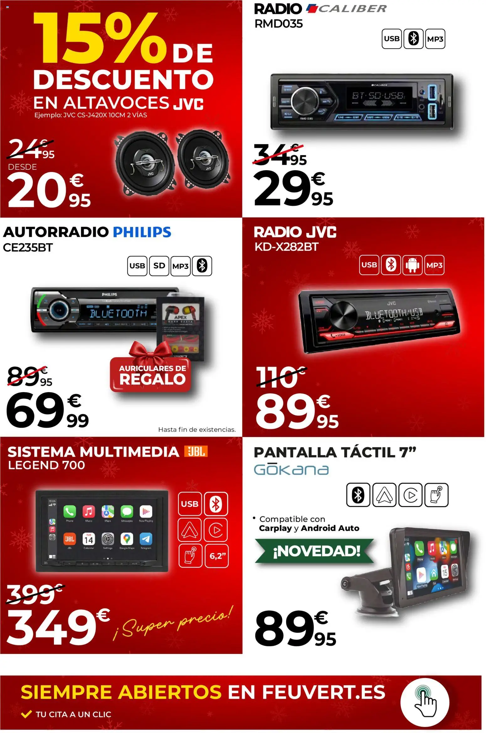 FeuVert folleto │ válido desde el 04.12.2025 | Página: 14 | Productos: Altavoces, Radio, Auriculares