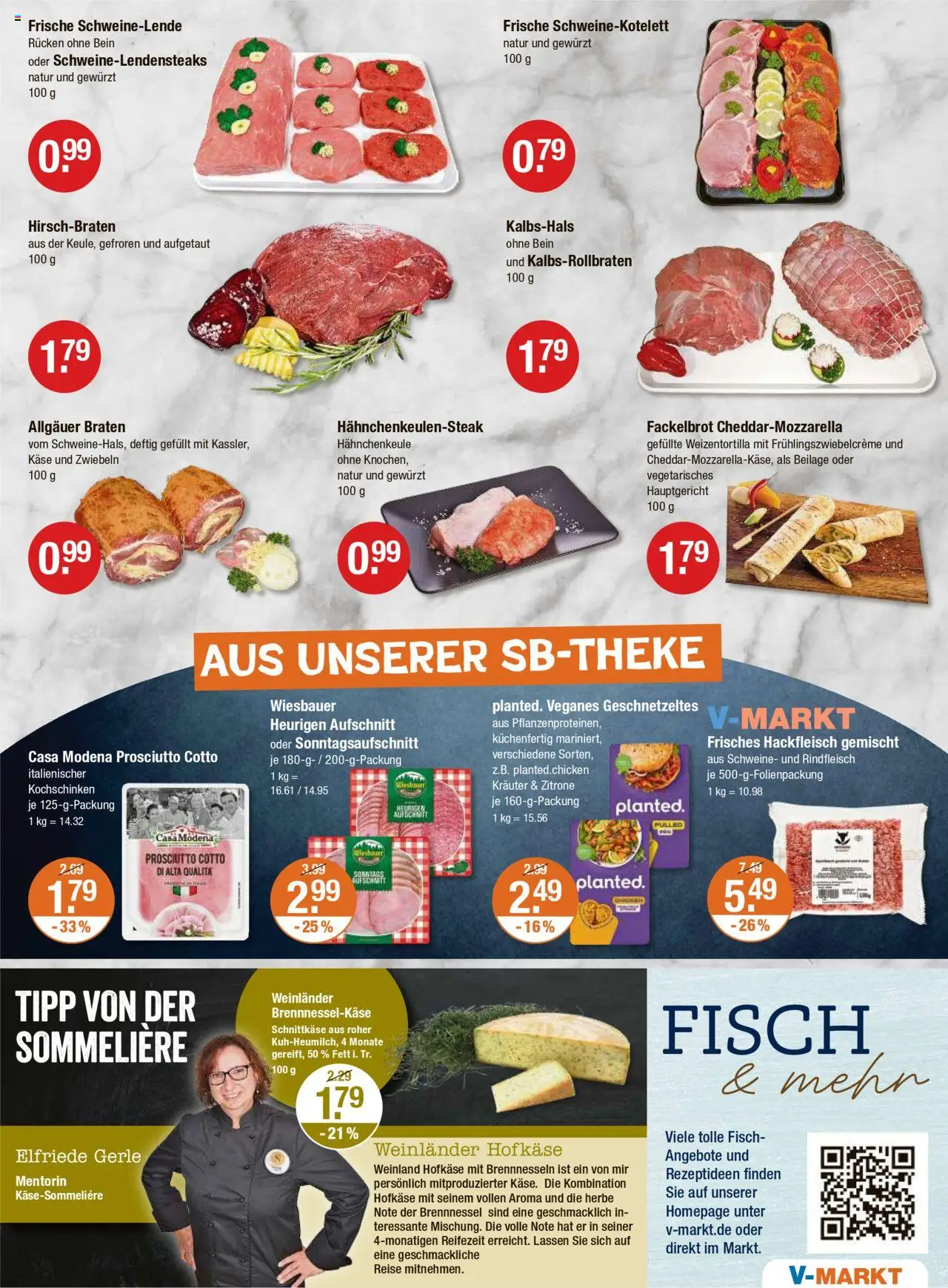 V-Markt - München – gültig ab 23.10.2025 | Seite: 3 | Produkte: Käse, Zitrone, Rindfleisch, Hackfleisch