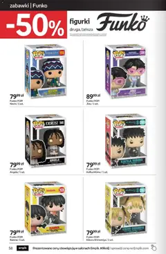 Pogląd oferty "Empik promocje" - ważna od 28.01.2026 | Strona: 58 | Produkty: Top, Figurki