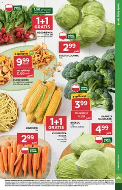 Stokrotka Gazetka od 31.07.2025 | Strona: 7 | Produkty: Kapusta, Brokuł, Stokrotka, Kukurydza