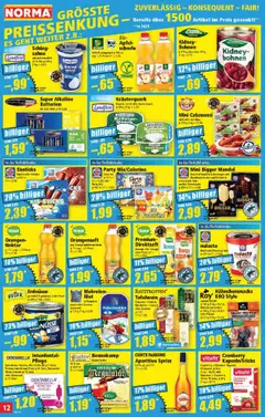 Norma Prospekt 	 – gültig ab 15.09.2025 | Seite: 12 | Produkte: Erdnüsse, Hahnchenschenkel, Schokolade, Ananas
