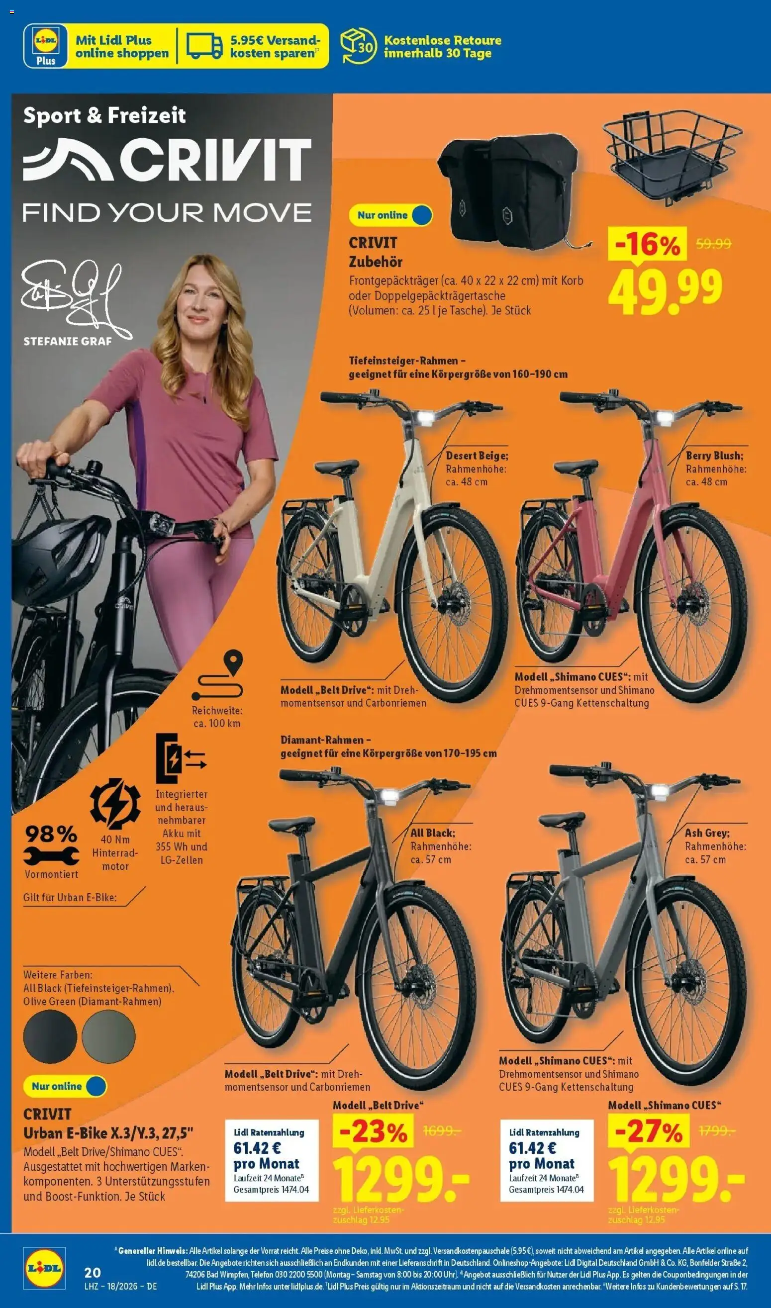 Lidl Německo leták od 27.04.2026 | Strana: 38 | Produkty: Telefon