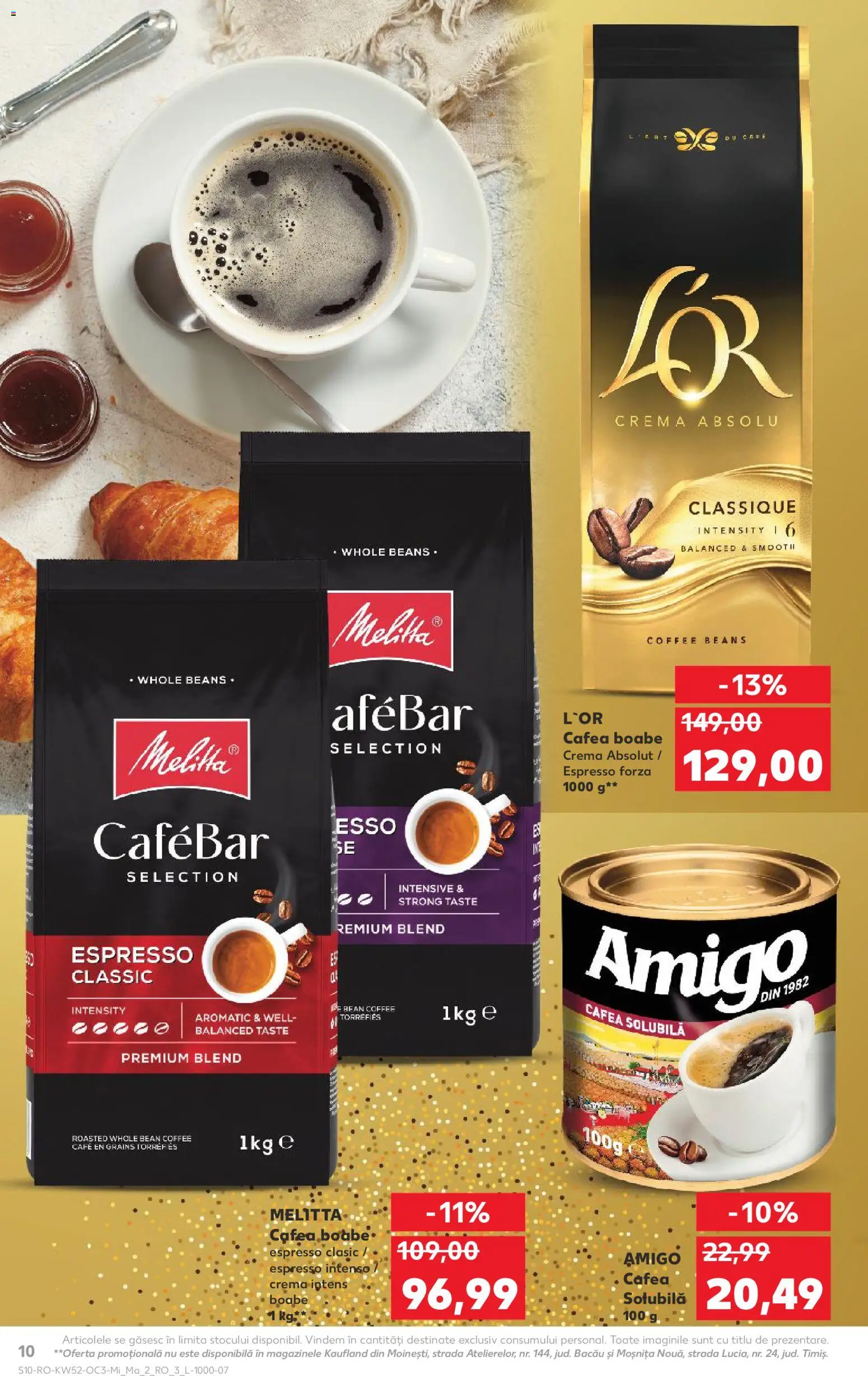 Noul catalog Kaufland – valabil de la 24.12.2025 | Pagină: 10 | Produse: Cremă, Cafea